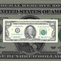 Small Size $100 Federal Reserve Notes 