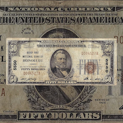 Small Size $50 Federal Reserve Notes 