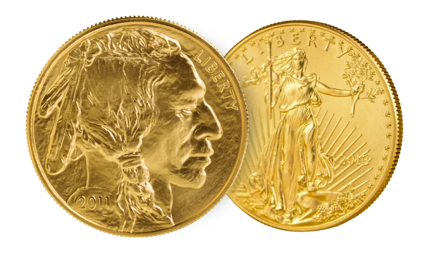 Golden Coins Illustration