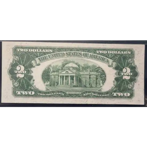 $2 1928-G red seal. Small Legal Tender Notes 1508