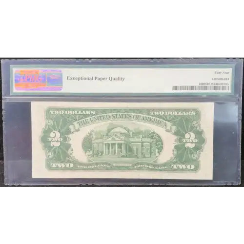 $2 1928-G red seal. Small Legal Tender Notes 1508 (4)