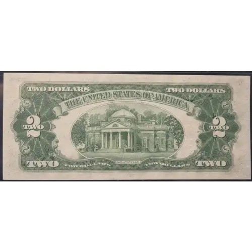 $2 1928-G red seal. Small Legal Tender Notes 1508