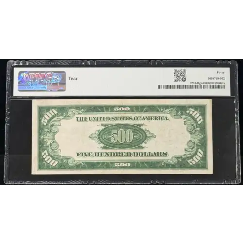 $500 1934  High Denomination Notes 2201-I (2)