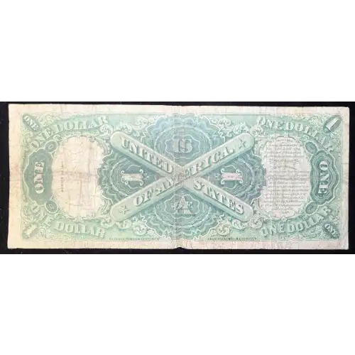 $1 1917 Small Red, scalloped Legal Tender Issues 36 (2)