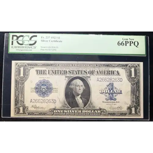 $1 1923 Blue Silver Certificates 237 (3)