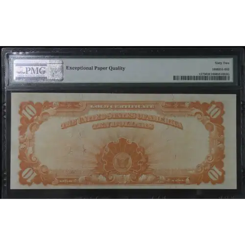 $10 1922 Gold Gold Certificates 1173 (4)