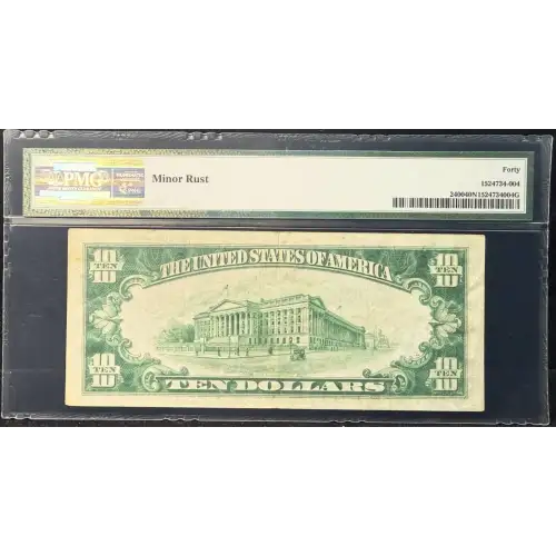 $10 1928 Gold Seal Small Size Gold Certificates 2400 (3)