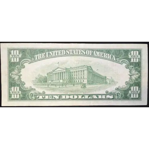 $10 1934-A.  Small Size $10 Federal Reserve Notes 2006-G (2)