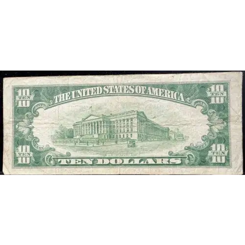 $10 1934-A.  Small Size $10 Federal Reserve Notes 2006-H (2)