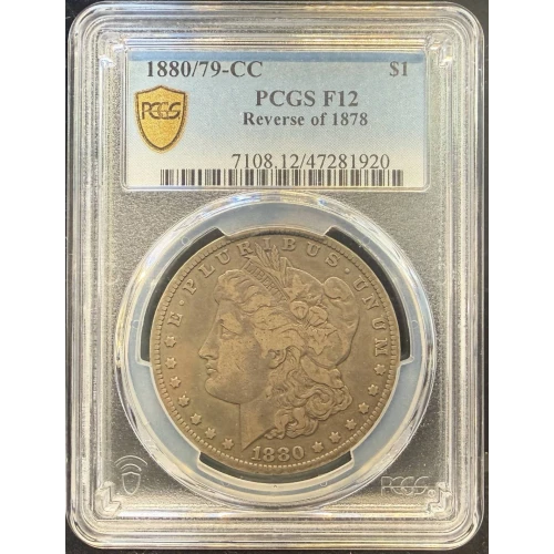 1880/79-CC $1 Reverse of 1878 (4)