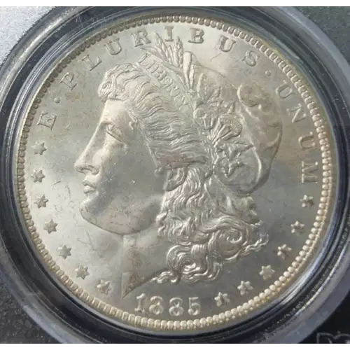 1885 O Morgan Silver Dollar PCGS MS-64