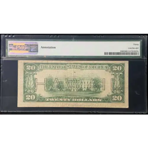 $20 1934-A brown seal Emergency Notes Issued During WW2 2305