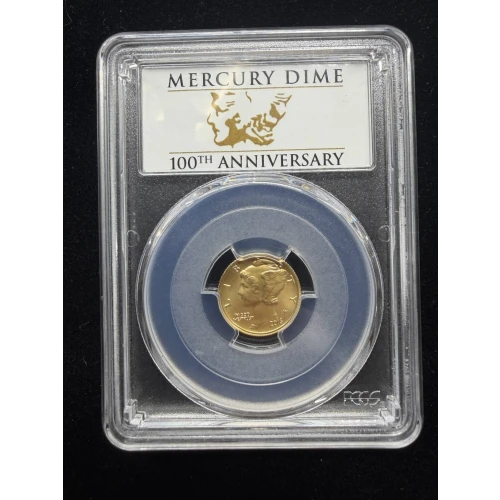 2016 Centennial Series - 10C Mercury Dime - SP70 PCGS Certified (3)