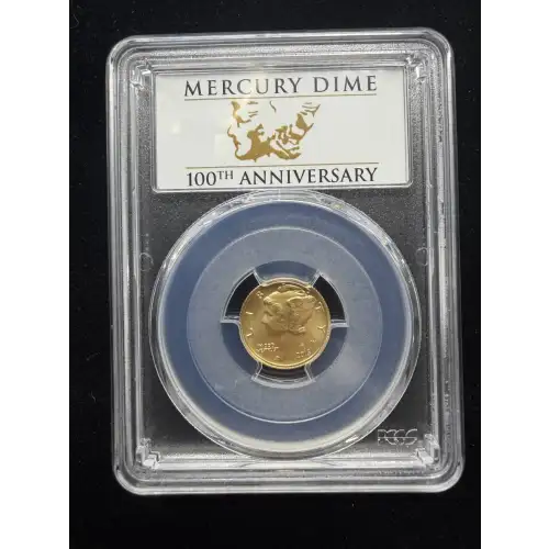 2016 Centennial Series - 10C Mercury Dime - SP70 PCGS Certified (3)