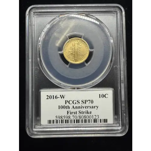 2016 Centennial Series - 10C Mercury Dime - SP70 PCGS Certified (4)