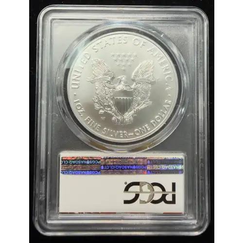 2017-W $1 Burnished Silver Eagle First Day of Issue First Day of Issue (3)