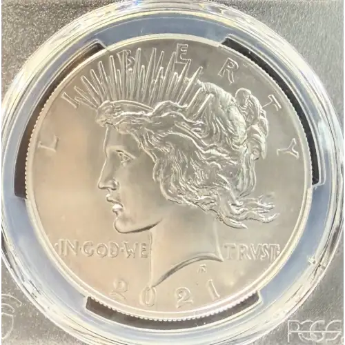 2021 $1 Peace Dollar 100th Anniversary First Strike