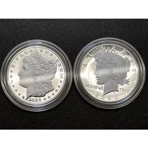2023 Morgan and Peace Dollar Proof Set