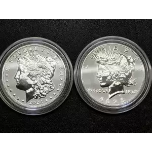 2023 Morgan and Peace Dollar Reverse Proof Set