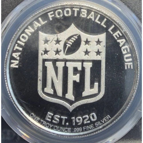(2025) 1oz Rnd NFL-Baltimore Ravens Base .999 Ag Ultra Terrell Suggs Terrell Suggs