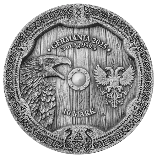 2025 2 oz Valkyries - Arnhild Silver Coin - Alhambra Precious Metals