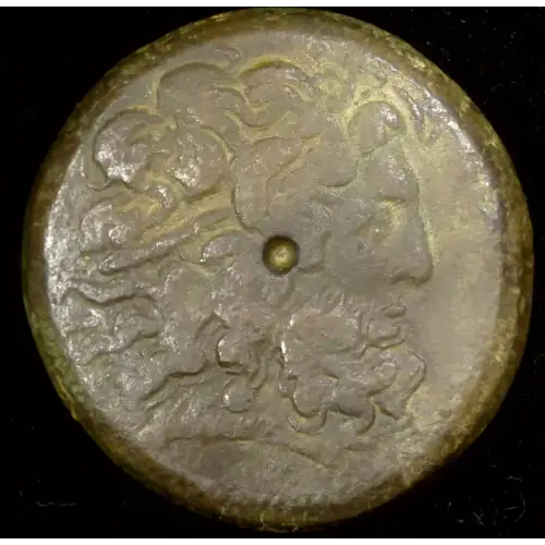 219 BC Ptolemy IV Philopator, AE Drachm Fine