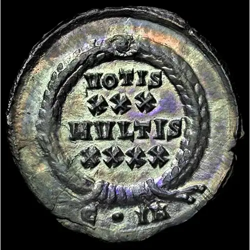 337-361 Constantius II, AR Heavy Siliqua Good VF (5)