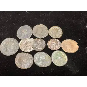 3rd Century Crisis, 11 AE Coin Lot