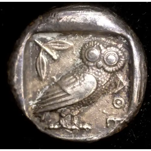 440-404 BC Athens, AR Tetradrachm EF (2)
