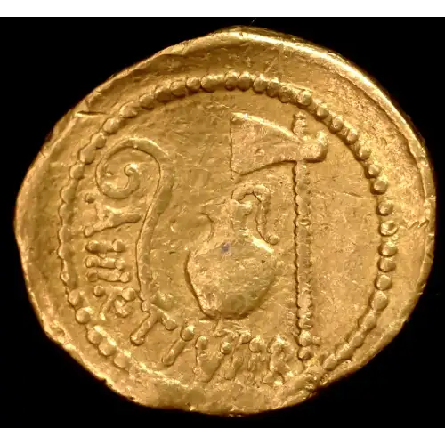 46 BC Julius Caesar, AV Aureus About VF (2)