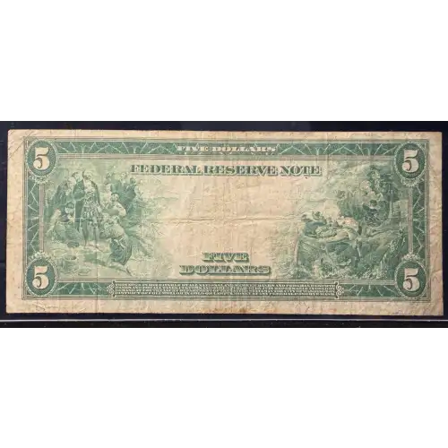 $5 1914 Blue Seal Federal Reserve Notes 860 (2)