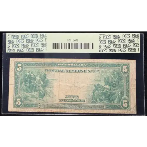 $5 1914 Blue Seal Federal Reserve Notes 880 (2)