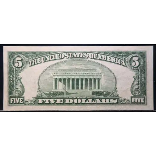 $5 1953 blue seal. Small Silver Certificates 1655* (2)