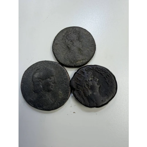 54-235 Nero, Marcus Aurelius, Julia Mamaea Ancient Roman Provincial Group Lot Good-VF