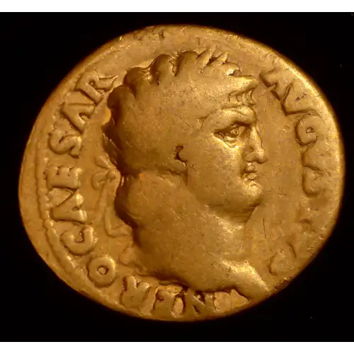 64-65 Nero, AV Aureus Fine