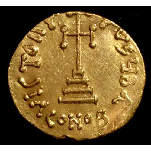 681-685 Constantine IV, AV Solidus Fine Style NGC MS
