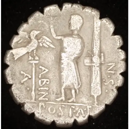 A. Postumius Albinus, AR Denarius (2)