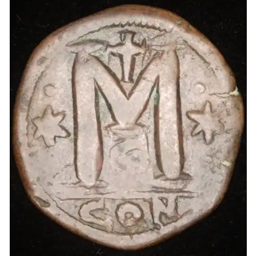 Anastasius I 'Dicorus', AE Follis