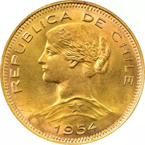 Any Year - Chile Gold 100 Pesos