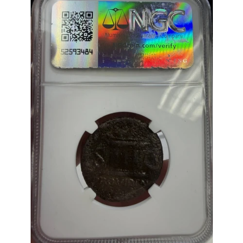Augustus (Posthumous, under Tiberius), AE As NGC Certified (2)