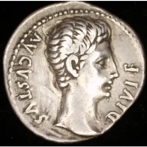 Augustus, AR Denarius
