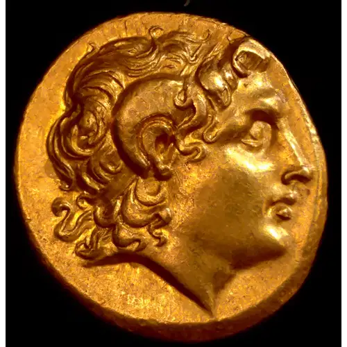 AV Stater from Thrace, Byzantion minted in the name of Lysimachos.
HGC 3, 1374 (3)