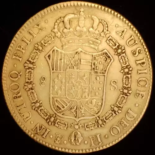 BOLIVIA Gold 8 ESCUDOS
