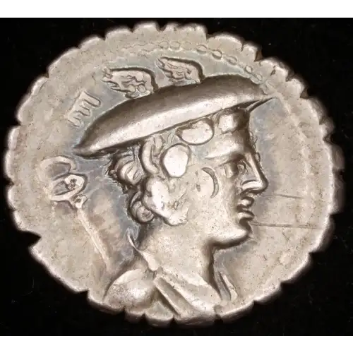 C. Mamilius Limetanus, AR Serrate Denarius