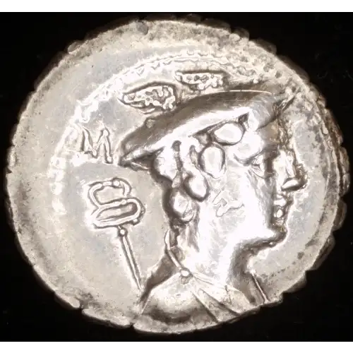 C. Mamilius Limetanus, AR Serrate Denarius