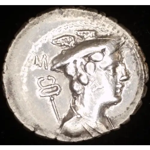C. Mamilius Limetanus, AR Serrate Denarius
