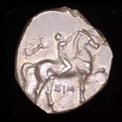 Calabria, Tarentum, AR Didrachm