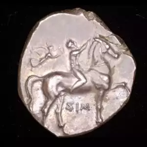 Calabria, Tarentum, AR Didrachm