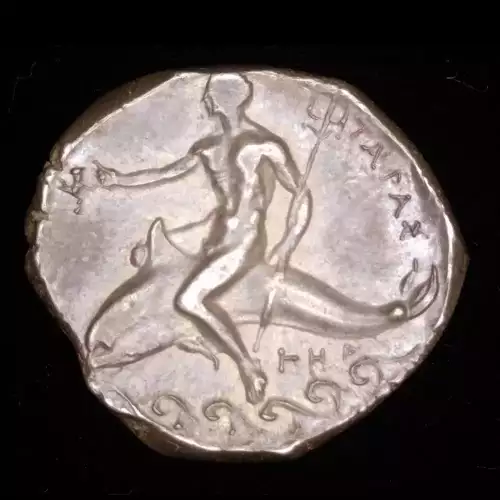 Calabria, Tarentum, AR Didrachm