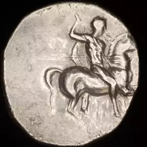 Calabria, Tarentum, AR Didrachm